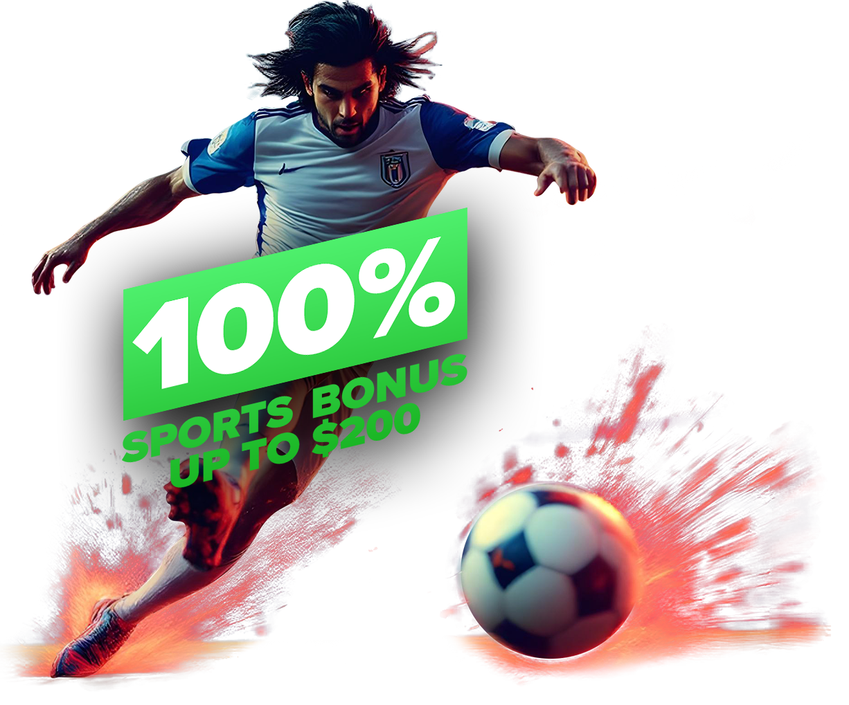Sports Welcome Bonus – 100% Up to $200!