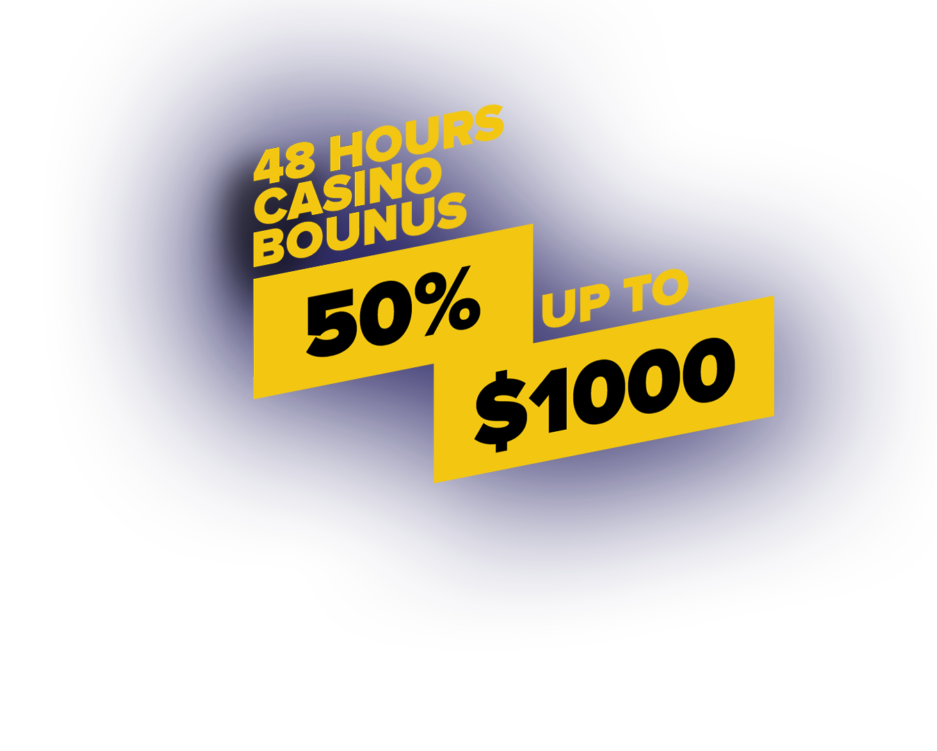 Get a 50% Casino Bonus Up to $1000 Available for 48 Hours