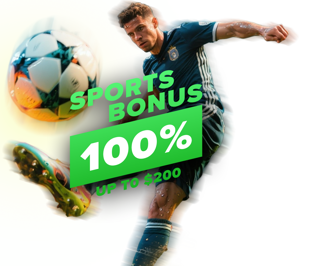 Sports Welcome Bonus – 100% Up to $200!