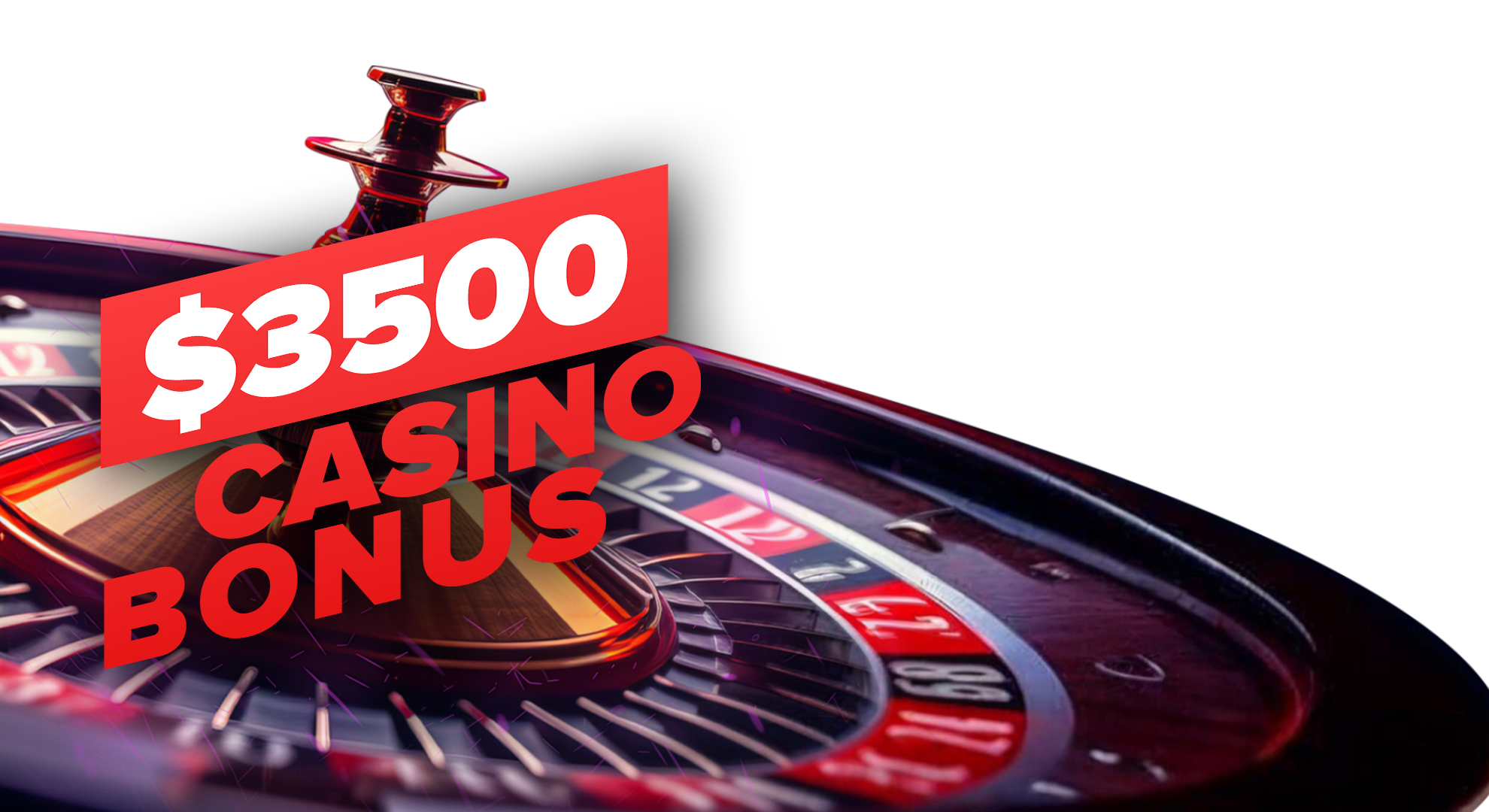 $3,500 Casino Welcome Bonus Package