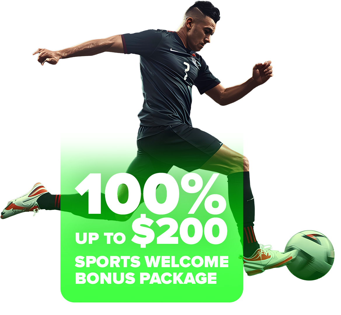 Sports Welcome Bonus – 100% Up to $200!