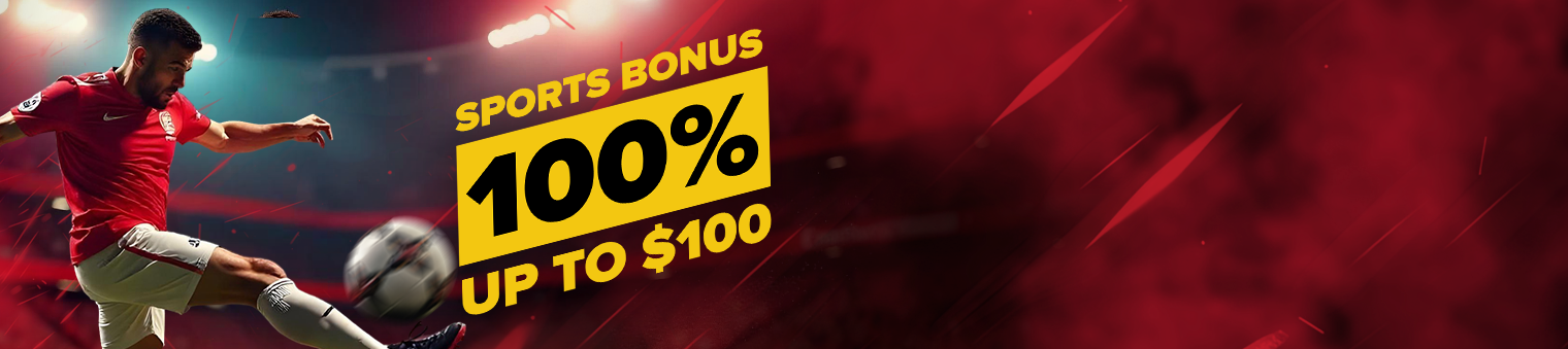 Sports Bonus 100% up to 100$