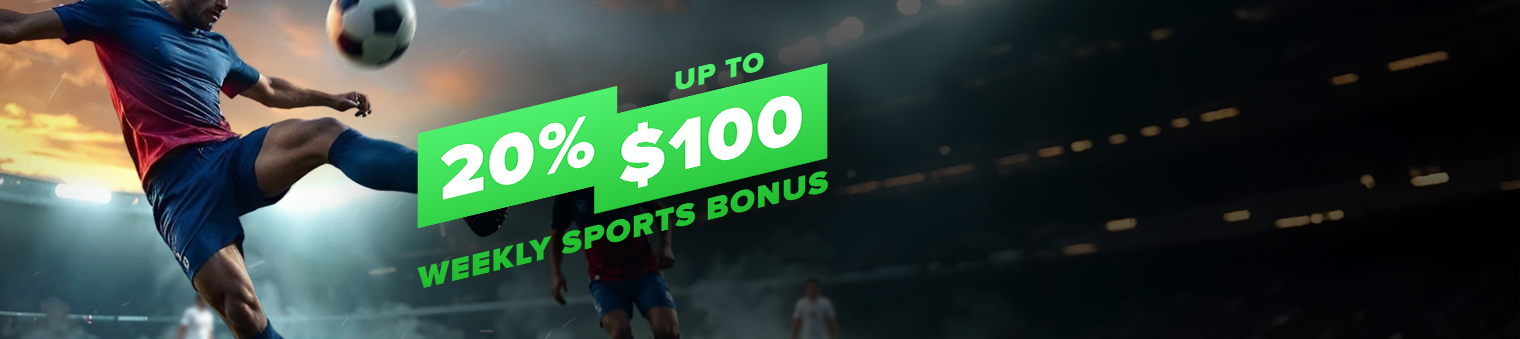 New 20% Sports Bonus