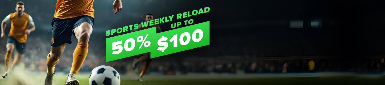 Weekend sports reload bonus