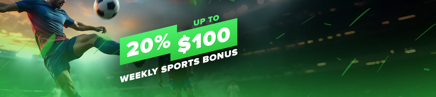 New 20% Sports Bonus