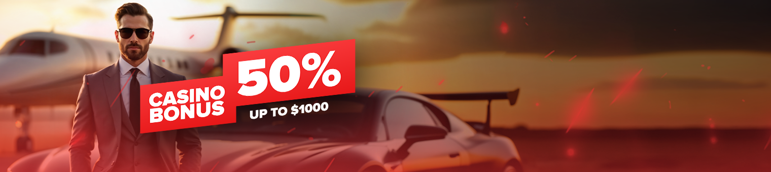 Casino Bonus up to 1000$