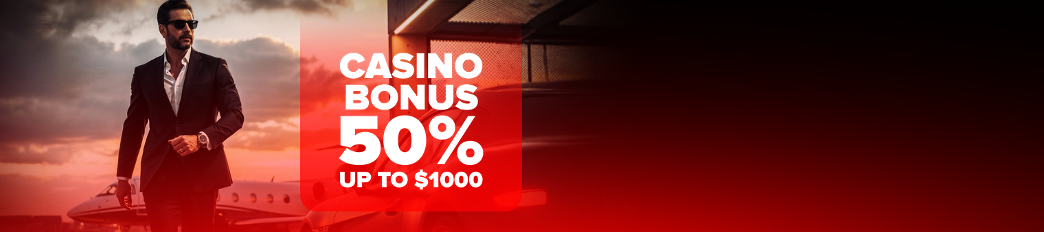 Casino Bonus up to 1000$