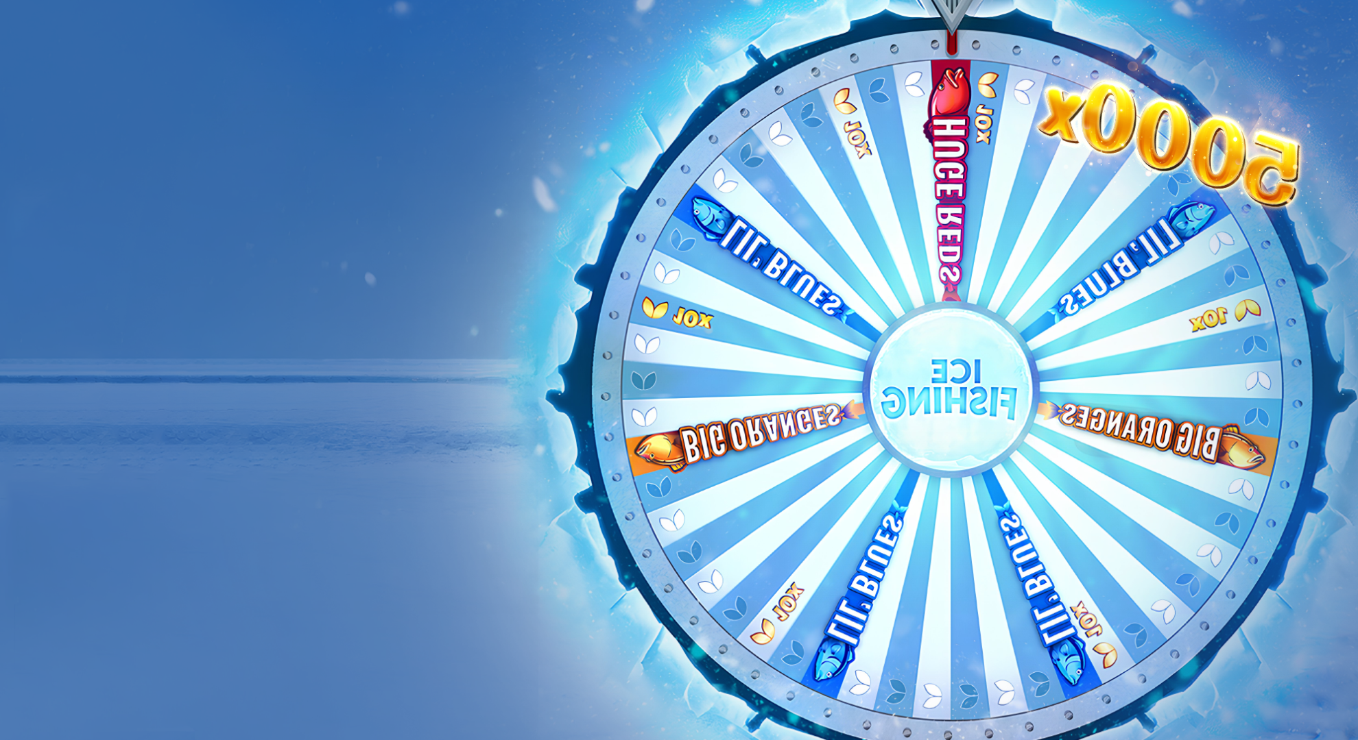 Deposit 40, Get 60 to Play Ice Fishing