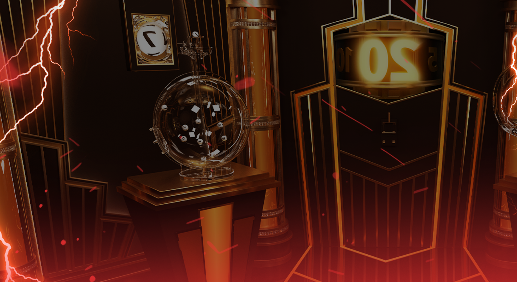 Deposit $50, play with $75 on Lightning Ball